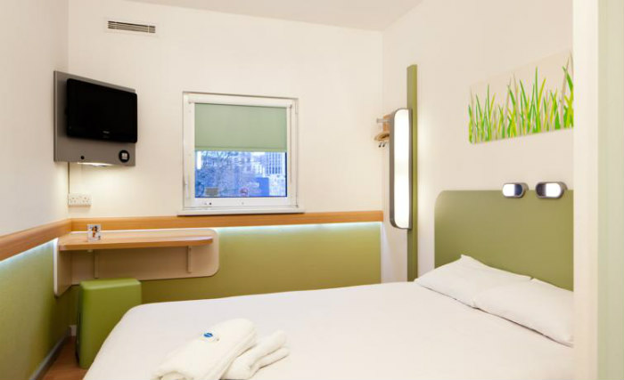 A double room at Ibis Budget Hotel Glasgow is perfect for a couple