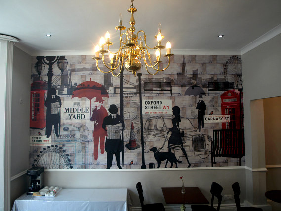 A place to eat at Chelsea House Hotel