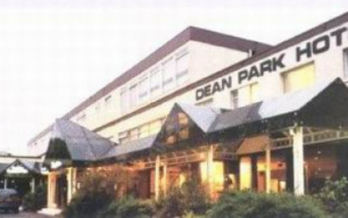An exterior view of Dean Park Hotel