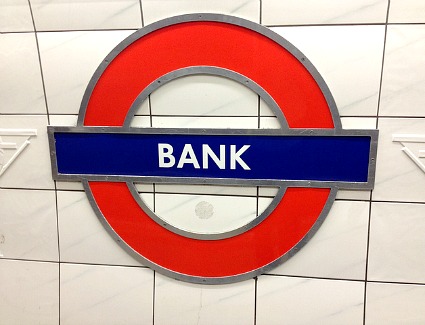 Bank Tube Station, London