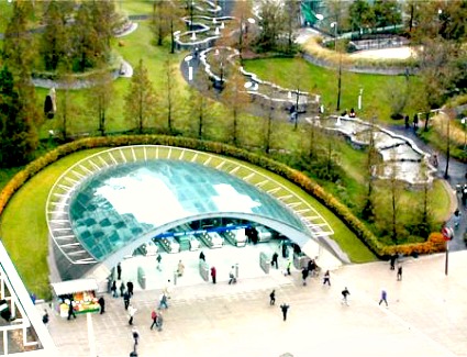 Canary Wharf Tube Station, London