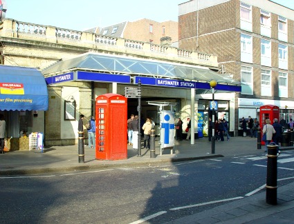 Bayswater Tube Station, London