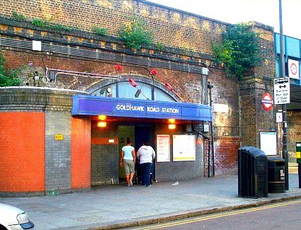 Goldhawk Road Tube Station, London