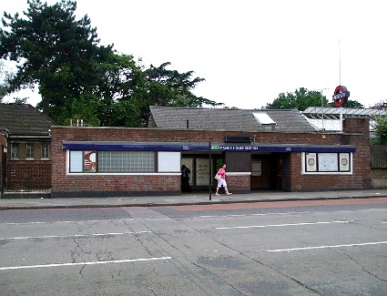Manor House Tube Station, London