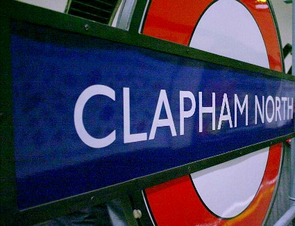 Clapham North Train Station, London