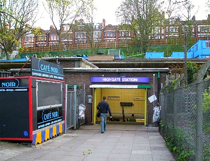 Highgate Tube Station, London
