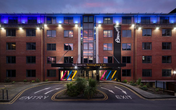 The exterior of Welbeck Hotel Nottingham