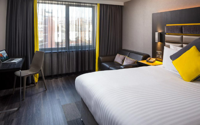 A typical room at Welbeck Hotel Nottingham