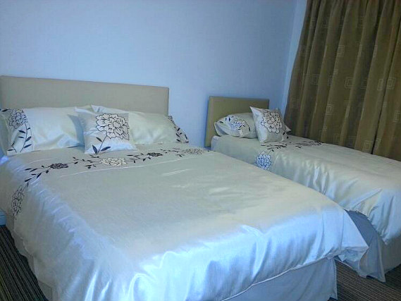 Triple rooms are spacious and ideal for sharing with friends and family