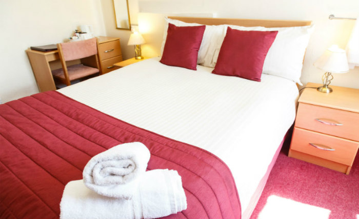 A double room is perfect for a couple