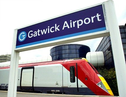 Gatwick Airport Train Station, London