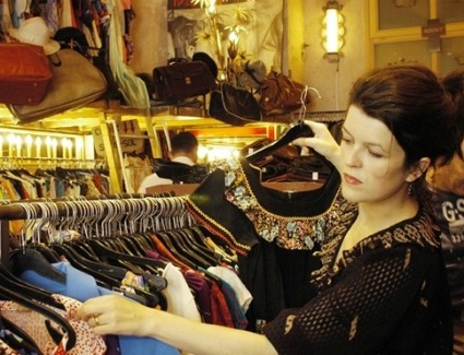 Frock Me Vintage Fashion Fair at Chelsea Town Hall, London