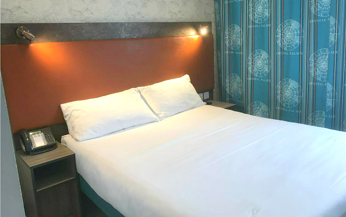A typical double room at Best Western Queens Crystal Palace Hotel