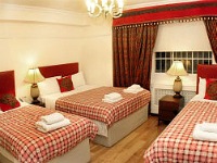 A Typical Quad Room at the Classic Hotel