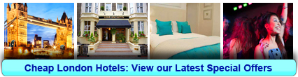 Westminster Hotels: Book from only £23.80 per person!