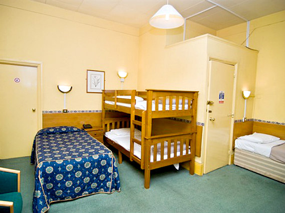 Dorm room at The Georgian Hotel