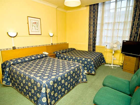 Quad rooms at The Georgian Hotel are the ideal choice for groups of friends or families