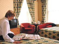 A typical room at Aberdeen City Hotel