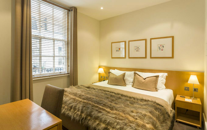 A double room at The Nadler Kensington
