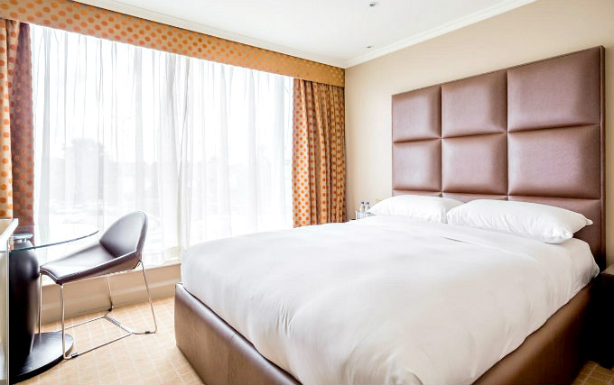 A typical double room at Radisson Edwardian Heathrow Hotel