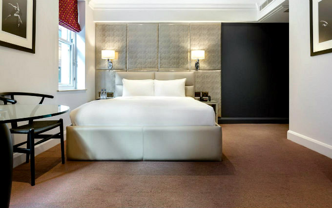 A double room at Radisson Blu Edwardian Mercer Street Hotel London