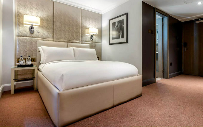 A comfortable double room at Radisson Blu Edwardian Mercer Street Hotel London