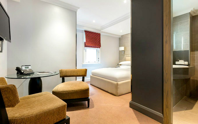 A typical room at Radisson Blu Edwardian Mercer Street Hotel London