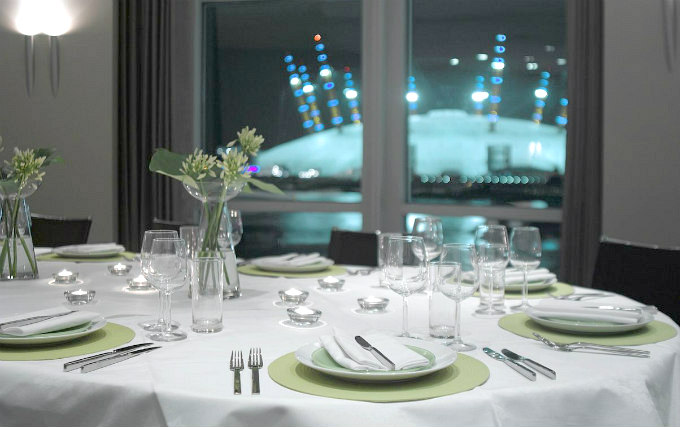 Enjoy dinner in the dining room