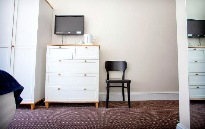 A typical room at King William Hotel