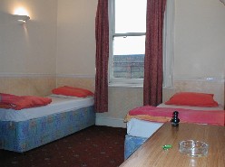 One of the comfortable rooms at the King William Hotel