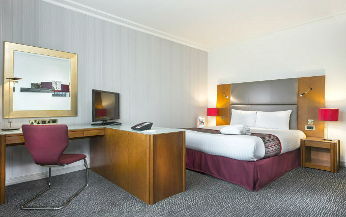 A double room at Le Meridien Heathrow