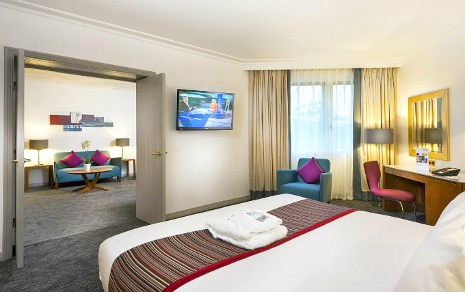 A double room at Le Meridien Heathrow