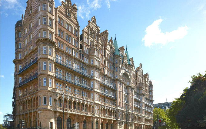 The exterior of Le Meridien Russell