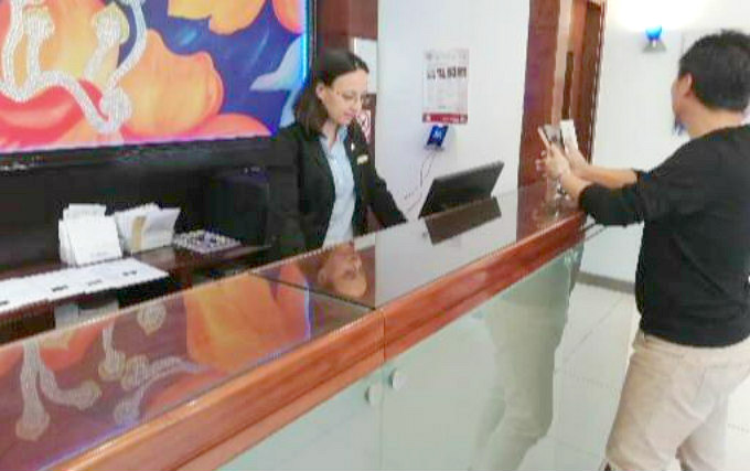 The friendly Reception staff at Ramsees Hotel will offer you a warm welcome