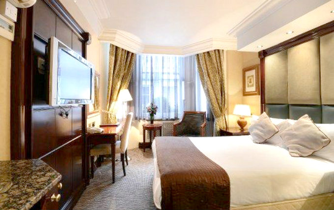 A double room at Ramsees Hotel