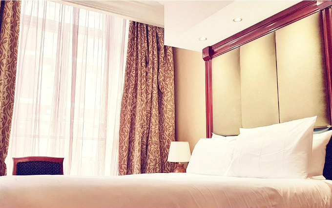 Double Room at Ramsees Hotel