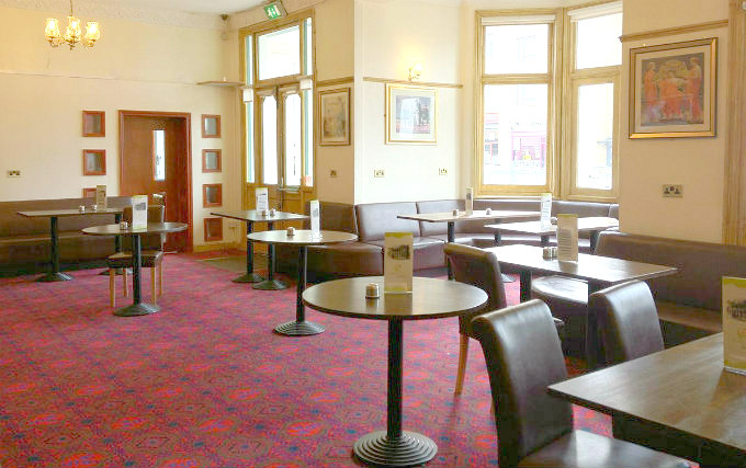 Relax and enjoy your meal in the Dining room at Stonebridge Park Hotel