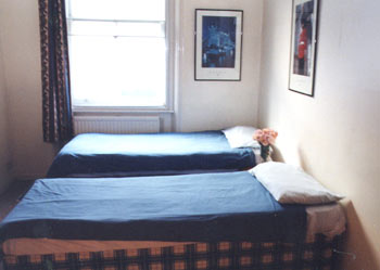 A typical twin room