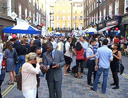 Portman Village, London