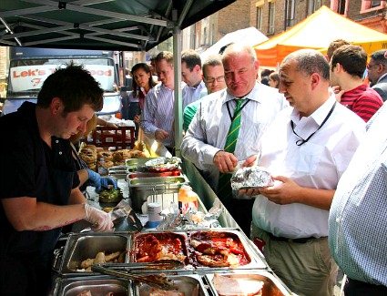 Whitecross Street Market, London