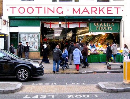 Tooting Market, London