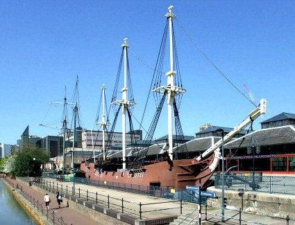 Tobacco Dock Shopping Village, London