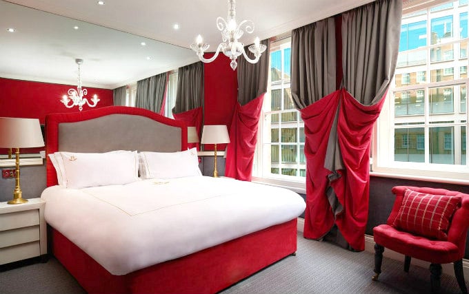 A double room at The Rubens at the Palace