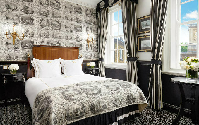 A typical double room at The Rubens at the Palace