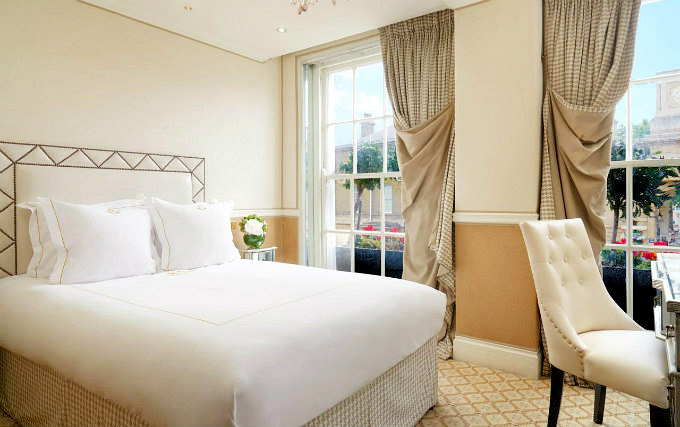 A typical double room at The Rubens at the Palace