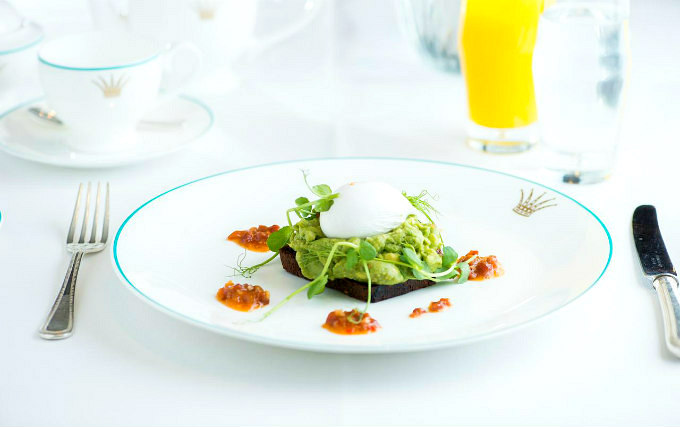 Enjoy a great breakfast at The Rubens at the Palace