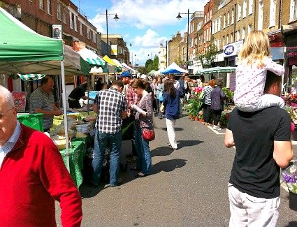 Islington Farmers Market, London