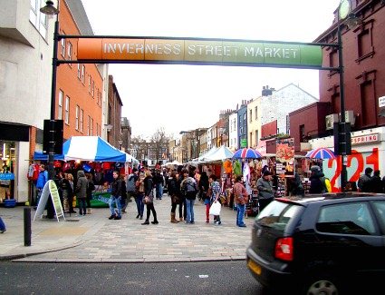 Inverness Street Market, London