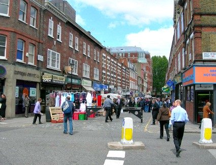 Strutton Ground Market, London