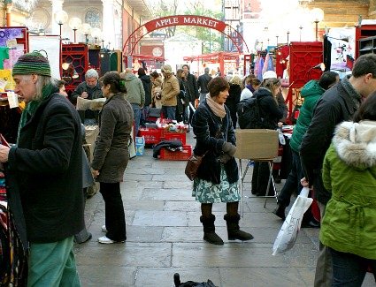 Covent Garden Apple Market, London